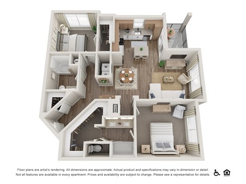 a floor plan of the villas at houston levee west apartments in cordova,